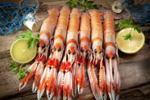 cuisson des langoustines