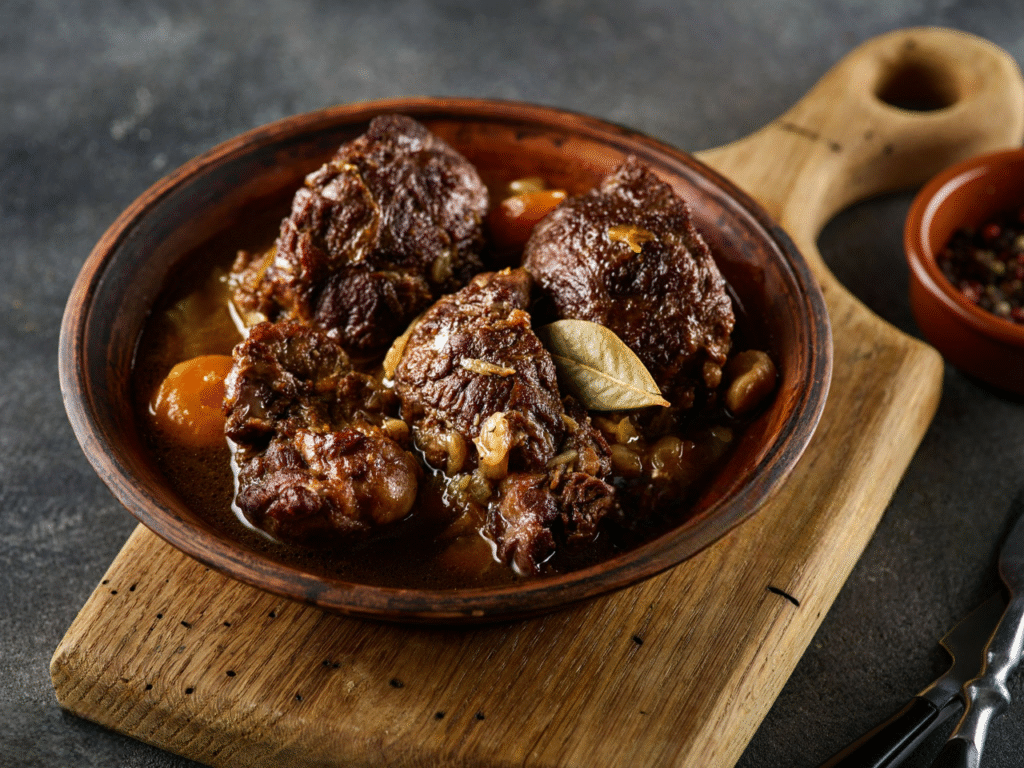 joue de porc façon grand-mère
